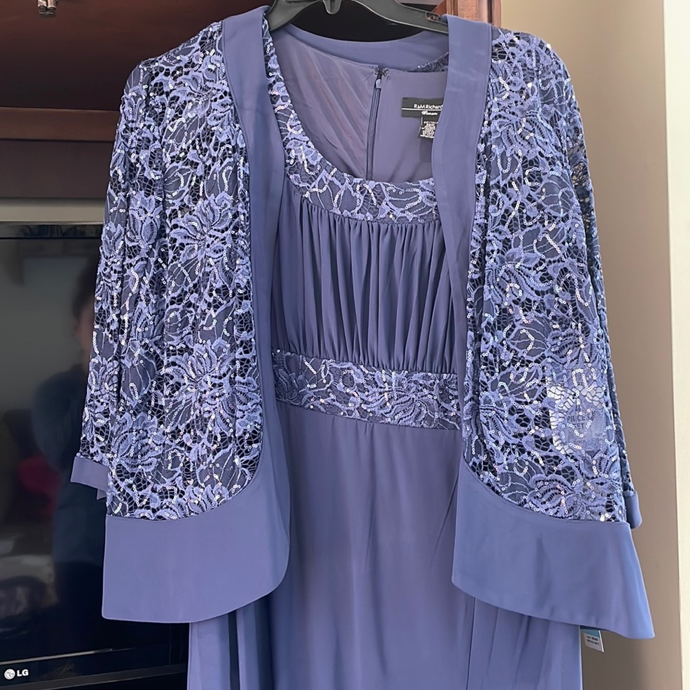 Brand new Denim wedding guest dress.